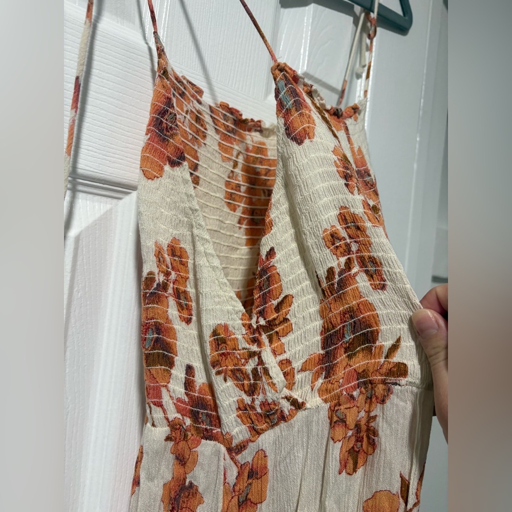 Intimately Free People Floral Orange Maxi Dress - Picture 4 of 4